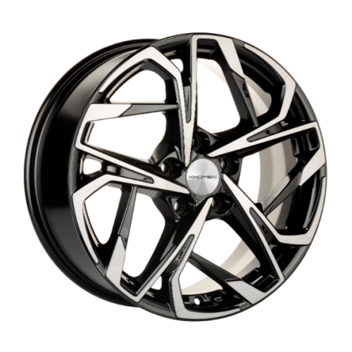Легковой диск Khomen Wheels KHW1716 7x17 5x108 ET50 63,35 Black-FP