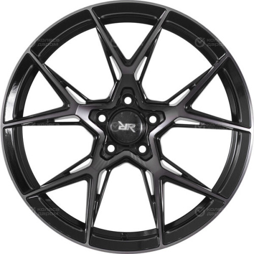 Колесный диск Race Ready CSSYA5636 9.5xR22 5x108 ET35 DIA63.4 черный глянец с проточкой, затемненный лак