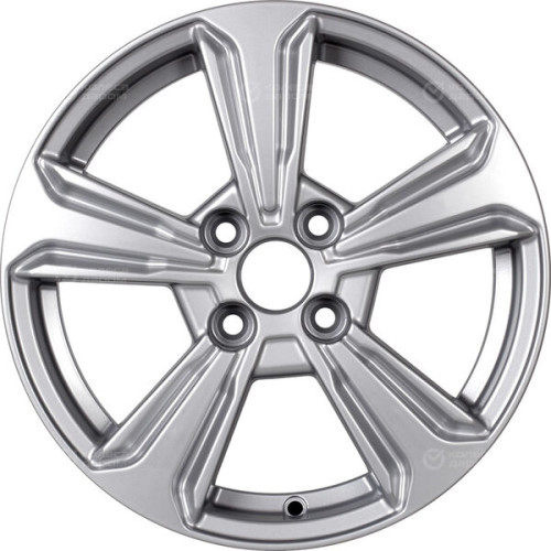 Колесный диск Carwel Сириус 111 6xR15 4x100 ET48 DIA54.1 серебристый металлик