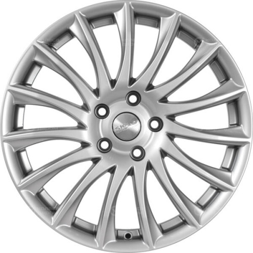 Колесный диск СКАД Валенсия 7xR18 5x114.3 ET47 DIA66.1 серебристый
