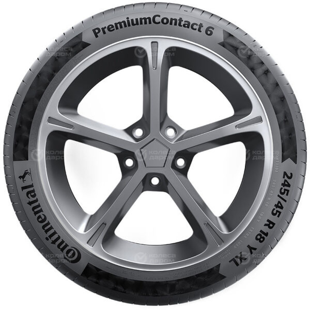 Continental PremiumContact 6 Run Flat 225/45 R19 92W (омологация)