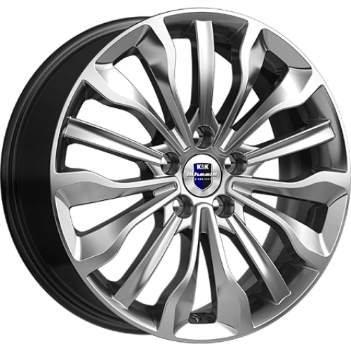 Легковой диск КиК Атакама 6,5x17 5x114,3 ET50 67,1 Дарк платинум