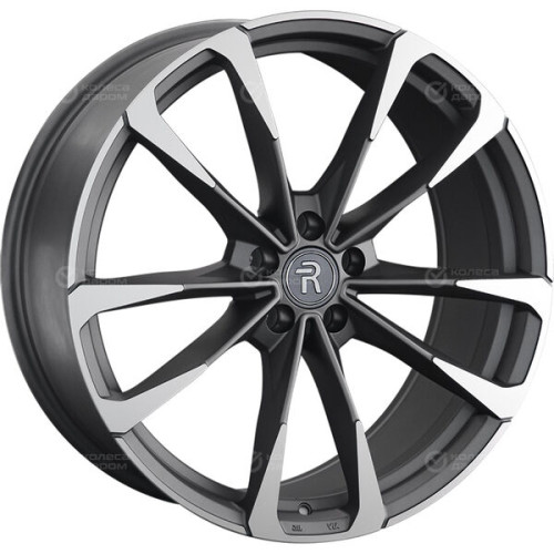 Колесный диск Replay VV350 9.5xR21 5x112 ET31 DIA66.6 темно-серый матовый ,частично полированный