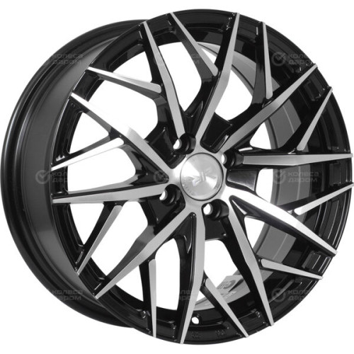 Колесный диск Race Ready CSS3347 7xR16 4x100 ET42 DIA60.1 черный глянцевый с проточкой