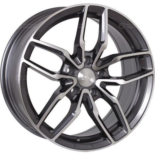 Колесный диск LS LS 790 7.5xR17 5x114.3 ET40 DIA73.1 насыщенный темно-серый полностью полированный