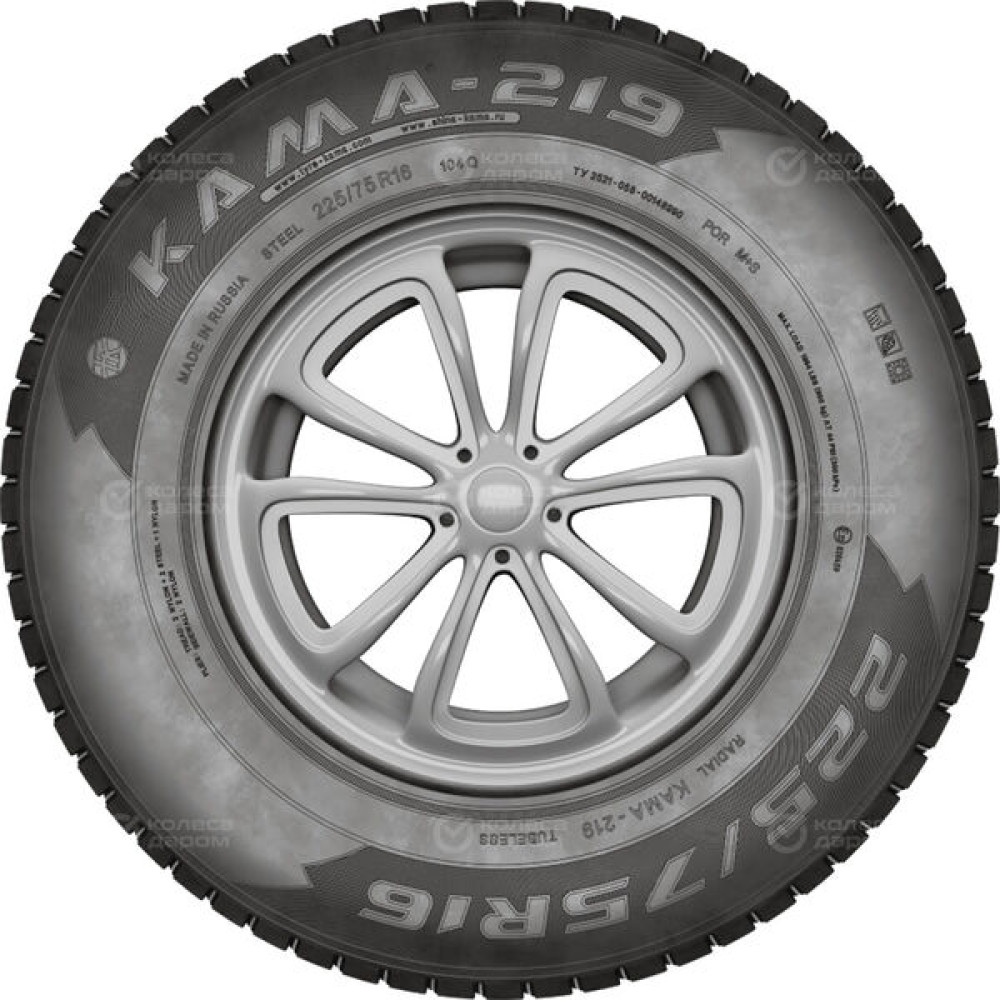 Кама Кама-219 225/75 R16 104Q