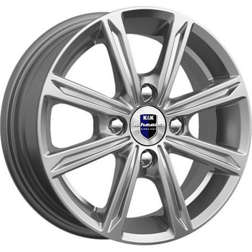 Легковой диск КиК Флэш 5x13 4x100 ET45 67,1 Дарк платинум