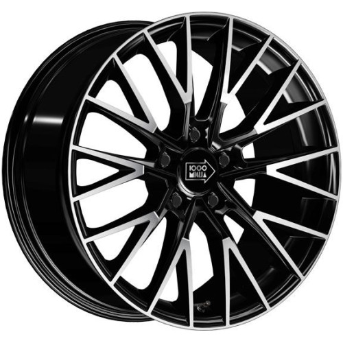 Легковой диск 1000 Miglia MM1009 8x18 5x115 ET42 70,3 Gloss Black Polished