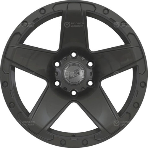 Колесный диск LS LS 1284 8xR16 5x150 ET2 DIA110.1 серый матовый