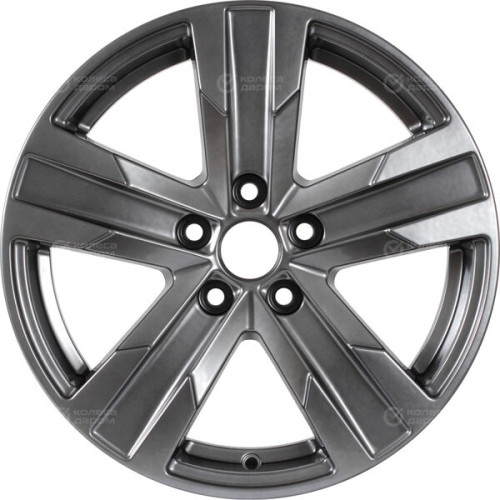 Колесный диск КиК Висмут 7xR16 5x100 ET35 DIA57.1 темно-серебристый