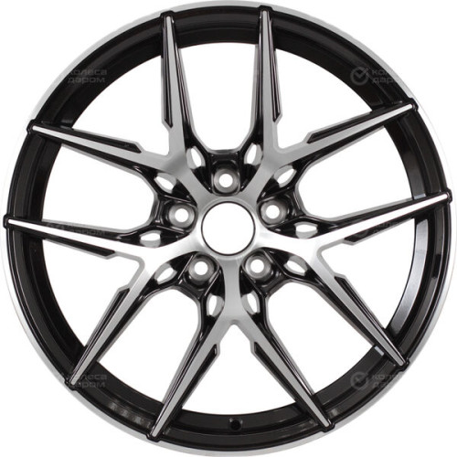 Колесный диск Lizardo XH486 8xR18 5x108 ET33 DIA60.1 черный глянец с полировкой