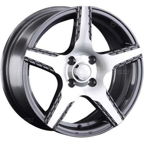 Колесный диск LS LS 888 6.5xR15 5x100 ET35 DIA73.1 насыщенный темно-серый полностью полированный