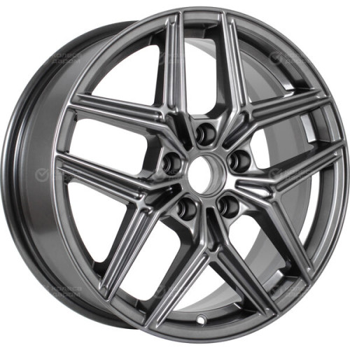 Колесный диск КиК Юнион 7xR17 5x114.3 ET45 DIA60.1 темно-серебристый