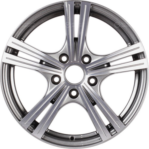 Колесный диск X-trike X112 6.5xR16 5x100 ET38 DIA57.1 темно-серебристый с полированной лицевой частью