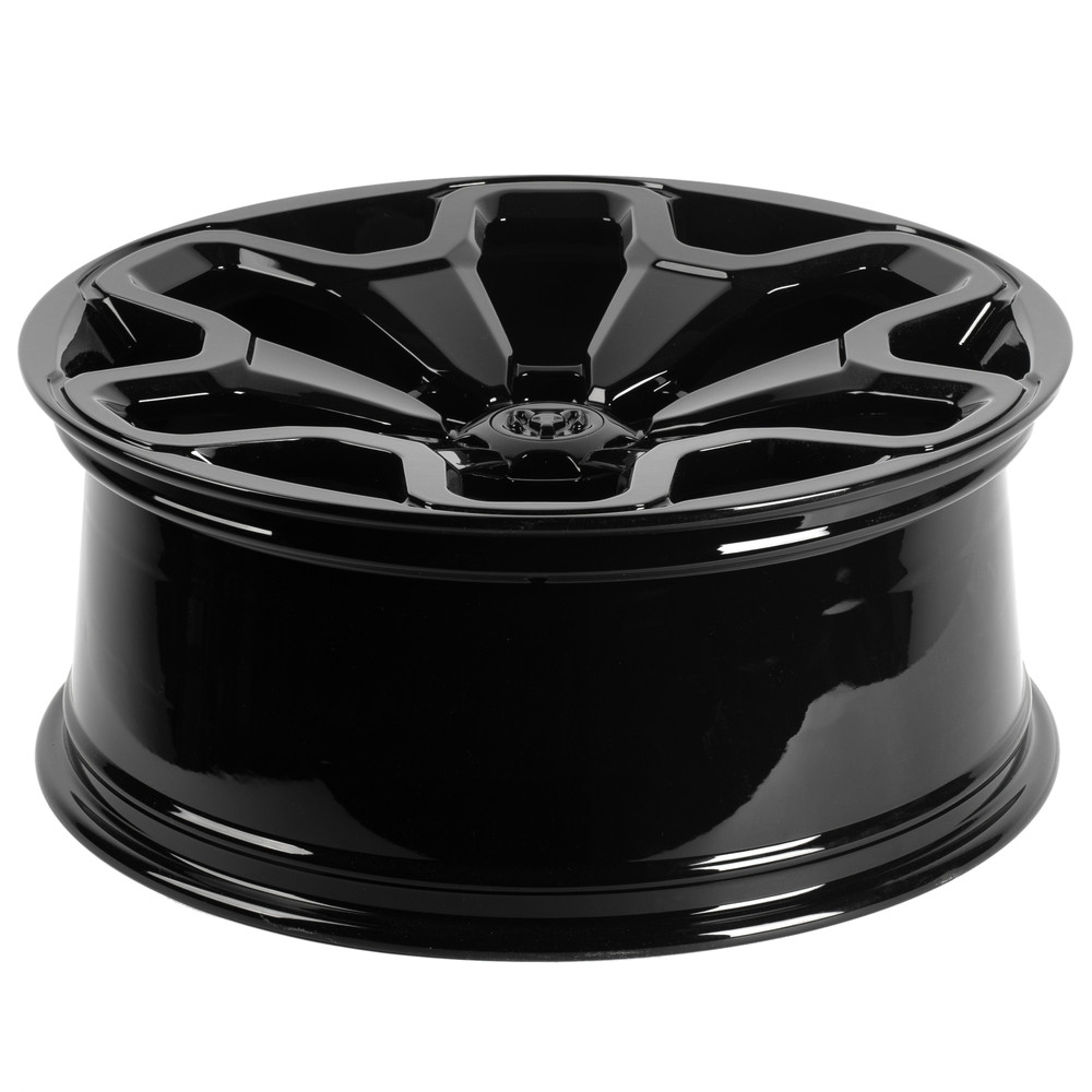 Легковой диск Skill Wheels SV212 9x20 6x139,7 ET19 77,8 чёрный глянцевый