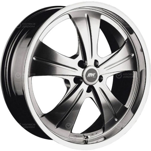 Колесный диск RW НF-611 10xR22 5x120 ET45 DIA74.1 серый тёмный