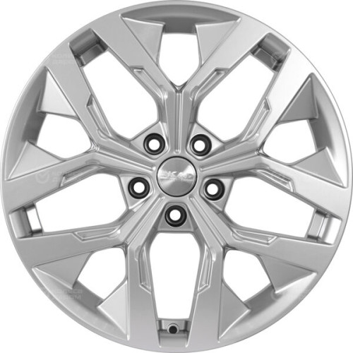 Колесный диск СКАД Ламберт 7.5xR18 5x108 ET50 DIA63.35 серебристый