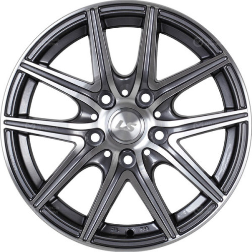 Колесный диск LS LS 188 6.5xR15 4x98 ET32 DIA58.6 насыщенный темно-серый полностью полированный