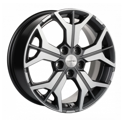 Легковой диск Khomen Wheels KHW1715 7x17 5x110 ET46 63,3 Gray-FP