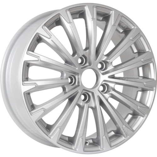 Колесный диск KDW KD1610 6.5xR16 5x108 ET50 DIA63.4 серебристый