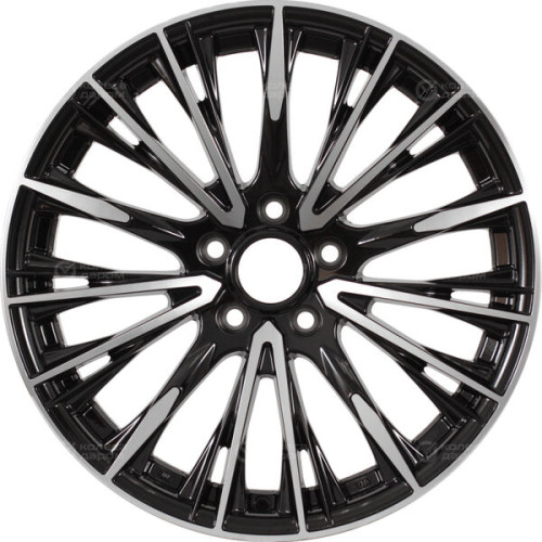 Колесный диск Lizardo XH304 7xR17 5x108 ET33 DIA60.1 черный глянец с полировкой