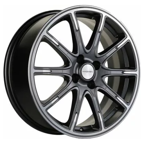 Легковой диск Khomen Wheels KHW1707 6,5x17 4x100 ET50 60,1 Gray-FP