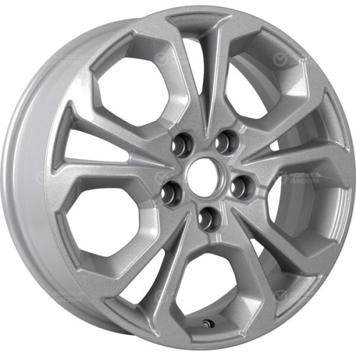 Колесный диск Carwel Ванда 242 6.5xR17 5x114.3 ET46 DIA67.1 темно-серебристый