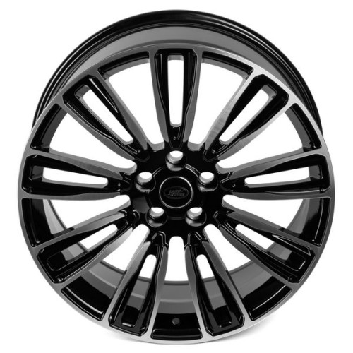 Легковой диск CMST FG405 9,5x21 5x120 ET45 72,6 графит + полированные спицы