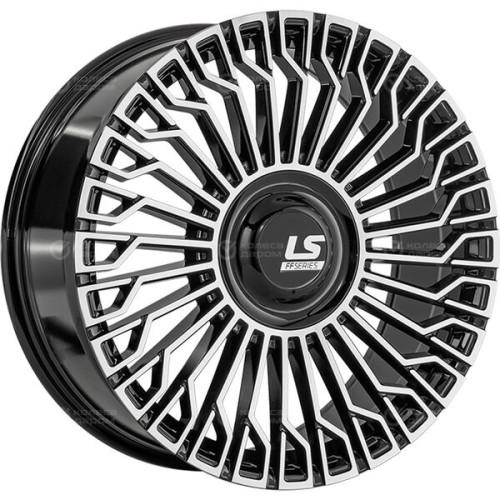 Колесный диск LS FlowForming LS RC99 8.5xR20 6x139.7 ET25 DIA106.1 черный полностью полированный