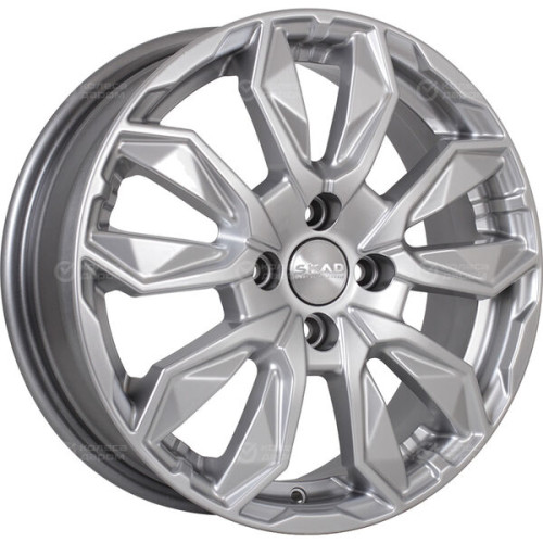 Колесный диск СКАД Сочи 6xR16 4x100 ET41 DIA60.1 серебристый