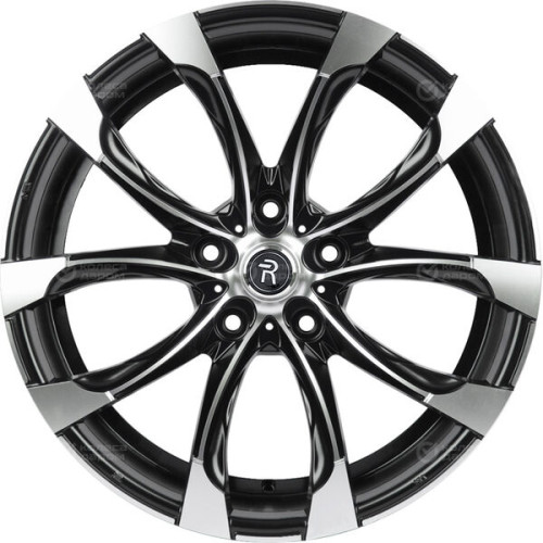 Колесный диск Replay B223 9.5xR22 5x112 ET37 DIA66.6 черный полностью полированный