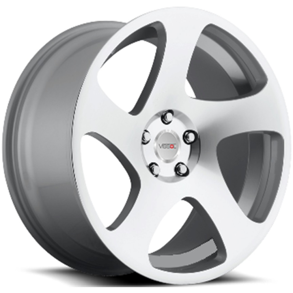 Легковой диск Vissol V-006 8,5x19 5x112 ET35 66,6 Black & Machined With Dark Tint