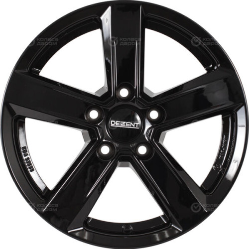 Колесный диск Dezent TU 6.5xR16 5x108 ET50 DIA63.4 черный глянцевый