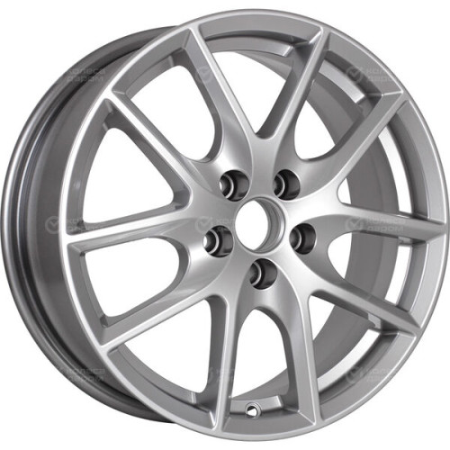 Колесный диск Alcasta M59 6.5xR16 5x114.3 ET45 DIA60.1 насыщенный серебристый