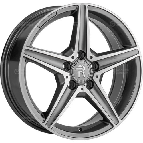 Колесный диск Replay MR253 7.5xR17 5x112 ET47 DIA66.6 насыщенный темно-серый полностью полированный