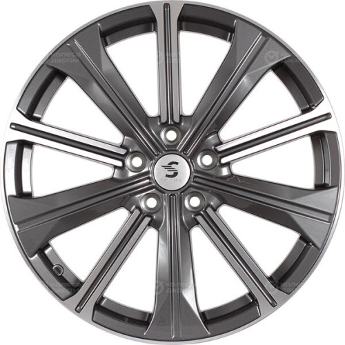 Колесный диск СКАД Premium Series КР013 (19_CX-5) 7xR19 5x114.3 ET45 DIA67.1 светло-серый зеркальный