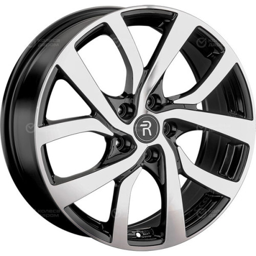 Колесный диск Replay TY317 7xR18 5x114.3 ET35 DIA60.1 черный полностью полированный