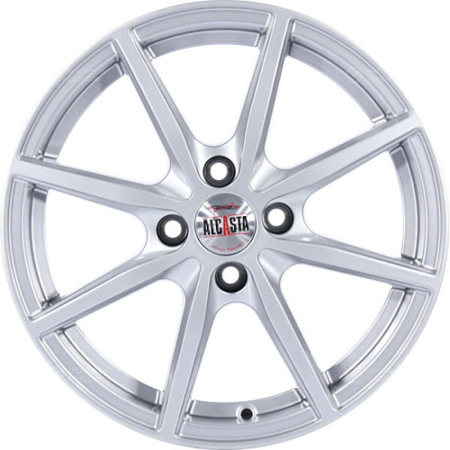 Колесный диск Alcasta M63 6xR15 4x100 ET37 DIA60.1 насыщенный серебристый