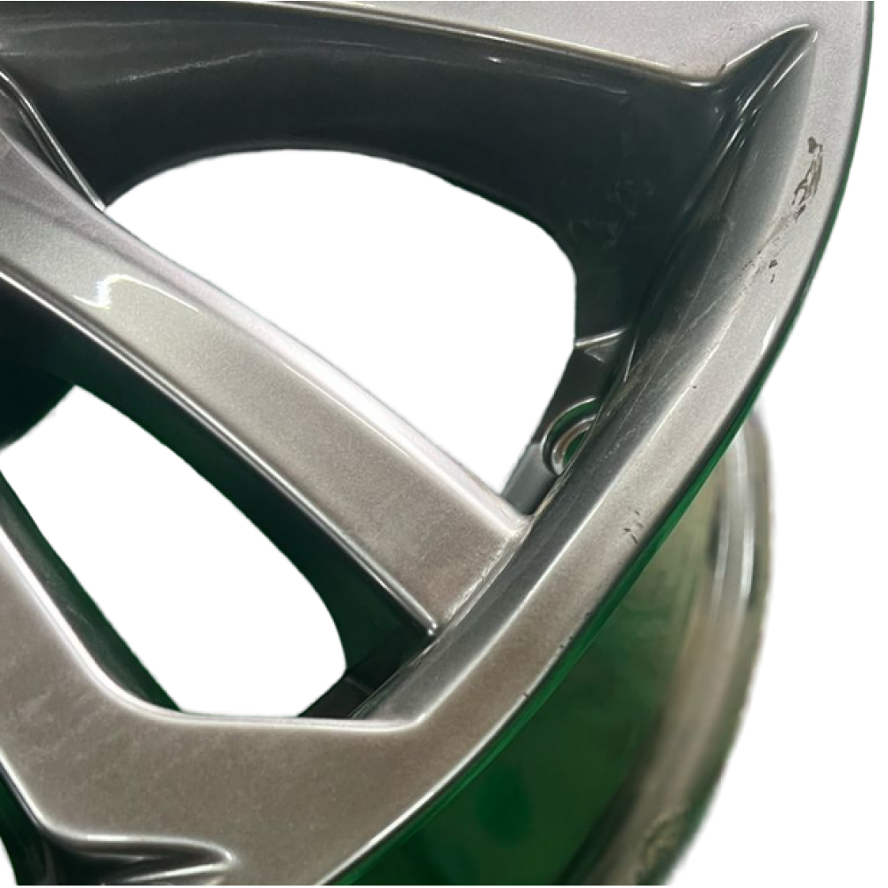 Легковой диск КиК Рим 6x15 4x108 ET18 65,1 Дарк платинум (уценка: замятие обода, 2 шт.)