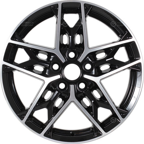 Колесный диск iFree Original КС894 (ZV17_Mazda 6) 7.5xR17 5x114.3 ET50 DIA67.1 черный глянцевый с полированными элементами лицевой поверхности