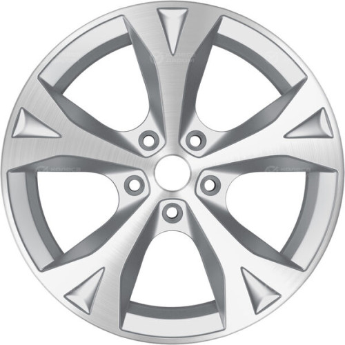 Колесный диск Replay Ki229 7.5xR18 5x114.3 ET50.5 DIA67.1 серебристый полированный