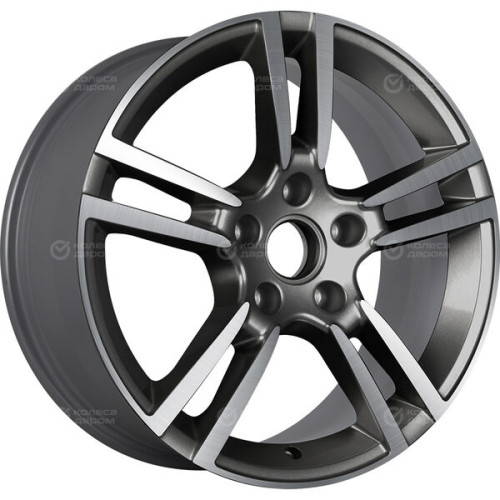 Колесный диск Replay PR8 8xR18 5x130 ET53 DIA71.6 насыщенный темно-серый полностью полированный