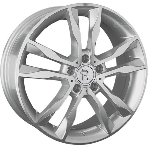 Колесный диск Replay MR144 8xR19 5x112 ET43 DIA57.1 серебристый, с полированной лицевой поверхностью