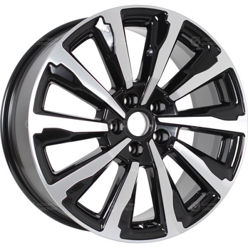 Колесный диск СКАД Астер 8xR18 5x108 ET42 DIA65.1 (уценка) черный глянцевый с полированной лицевой поверхностью