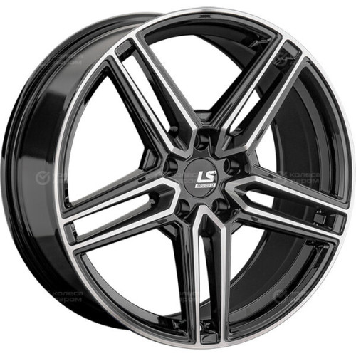Колесный диск LS FlowForming LS RC79 8.5xR19 5x108 ET30 DIA65.1 черный полностью полированный