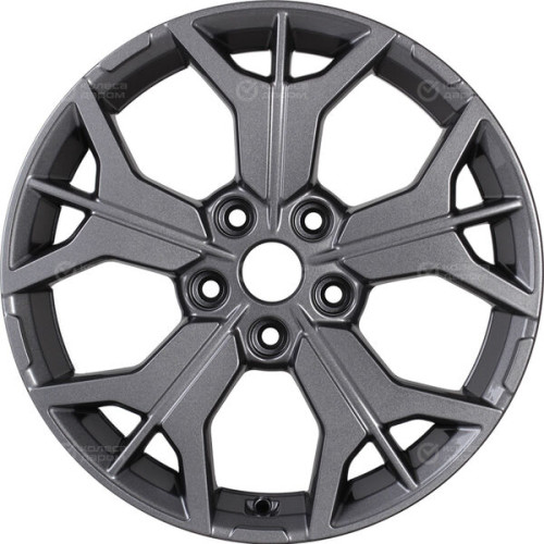 Колесный диск KHOMEN KHW1715 (Hyundai Tucson IV/Kia Sportage V) 7xR17 5x114.3 ET43.5 DIA67.1 насыщенный темно-серый