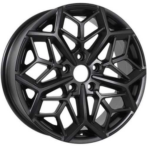 Легковой диск KDW KD1710 7x17 5x108 ET50 63,4 Matt Black Painted