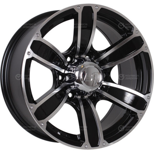 Колесный диск LS LS 766 8xR16 6x139.7 ET10 DIA107.1 черный полностью полированный