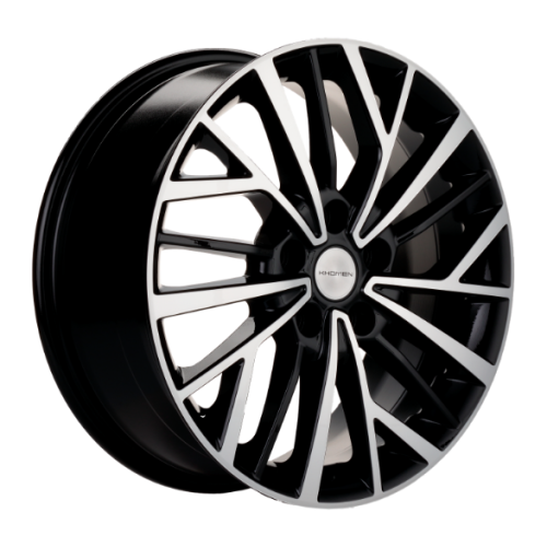 Легковой диск Khomen Wheels KHW1717 7x17 5x114,3 ET48 56,1 Black-FP