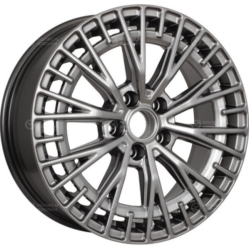 Колесный диск KDW KD1730 7xR17 5x108 ET40 DIA54.1 (уценка) темно-серый